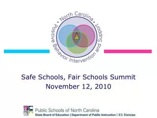 Safe Schools, Fair Schools Summit November 12, 2010