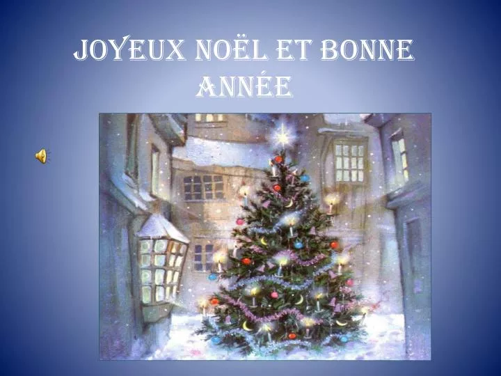 joyeux no l et bonne ann e