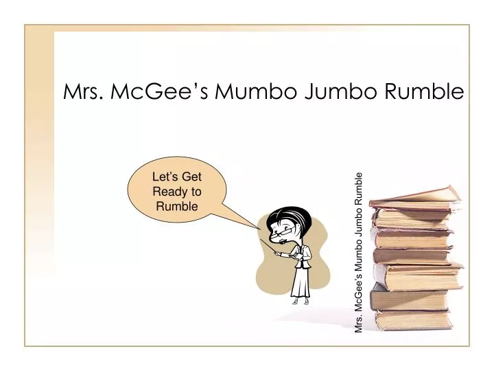 mrs mcgee s mumbo jumbo rumble