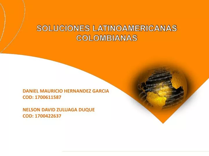 soluciones latinoamericanas colombianas