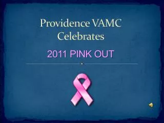 providence vamc celebrates 2011 pink out