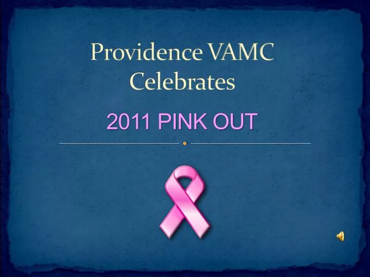 providence vamc celebrates 2011 pink out