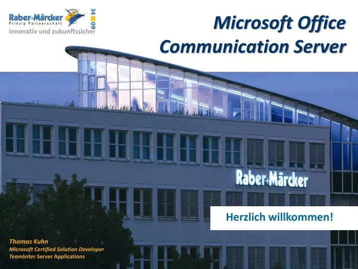 microsoft office communication server