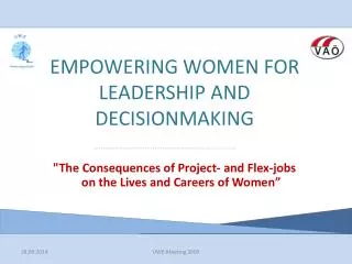 EMPOWERING WOMEN FOR LEADERSHIP AND DECISIONMAKING
