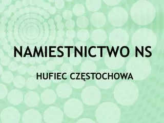 namiestnictwo ns