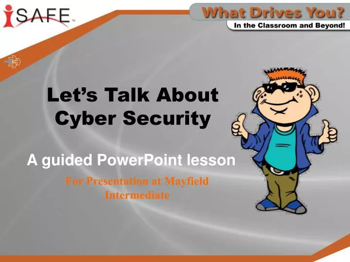 let s talk about cyber security