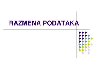razmena podataka