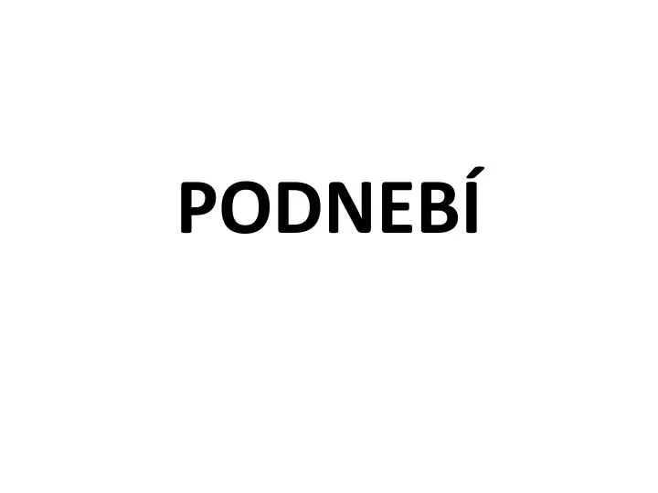 podneb