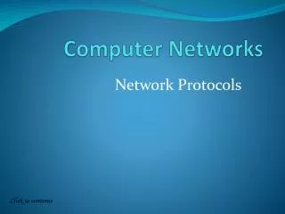 computer networks