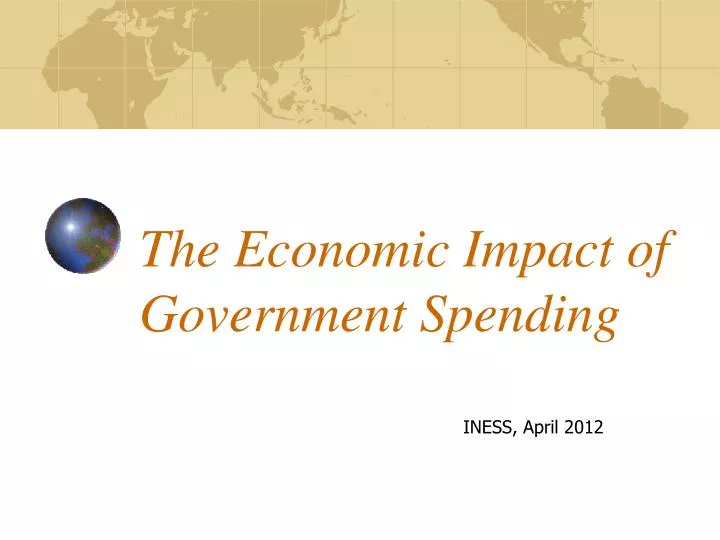 the economic impact of government spending
