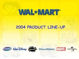 2004 PRODUCT LINE-UP