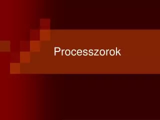 processzorok