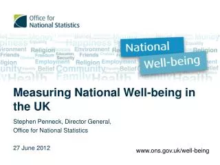 Measuring National Well-being in the UK