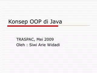 konsep oop di java