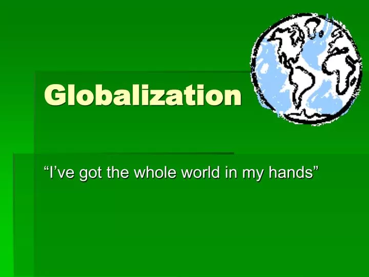 globalization