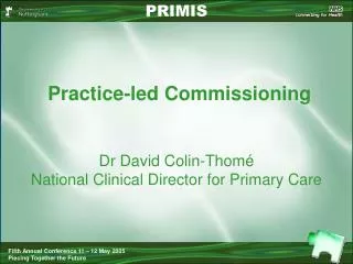 Practice-led Commissioning