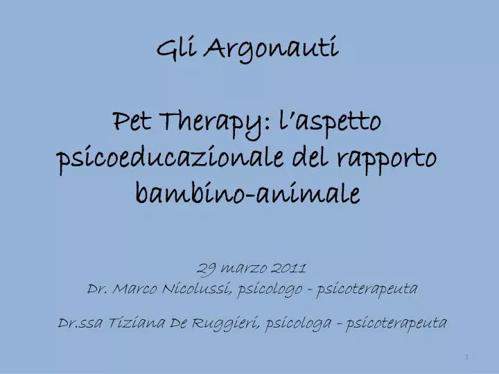 gli argonauti pet therapy l aspetto psicoeducazionale del rapporto bambino animale