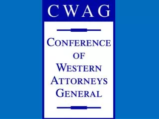 CCS Legal Issues Presentation to CWAG August 5, 2009