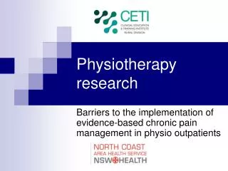 Physiotherapy research