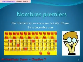 nombres premiers