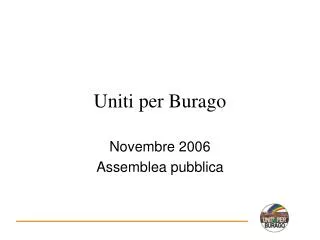 uniti per burago