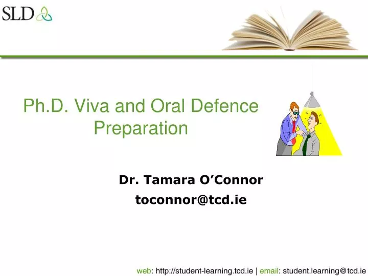 ph d viva and oral defence preparation