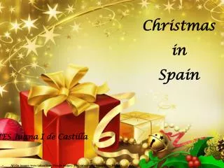Christmas in Spain