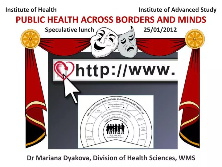 dr mariana dyakova division of health sciences wms