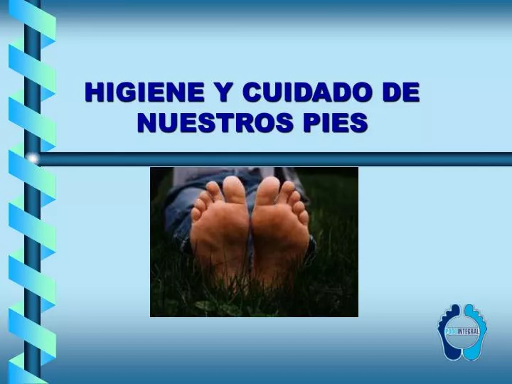 higiene y cuidado de nuestros pies