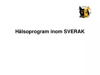h lsoprogram inom sverak