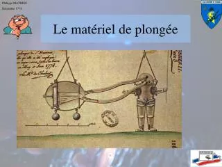 le mat riel de plong e