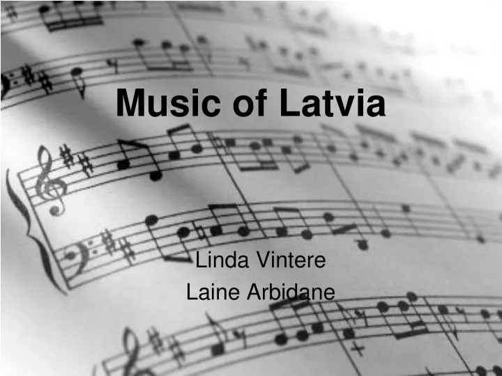 music of latvia
