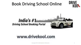 Driving school in Bangalore