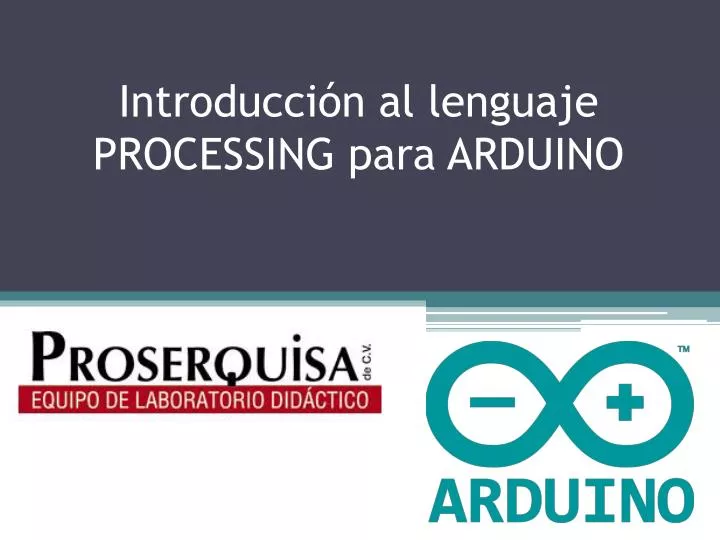 introducci n al lenguaje processing para arduino