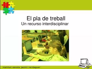 el pla de treball
