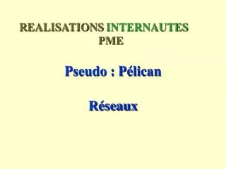 pseudo p lican