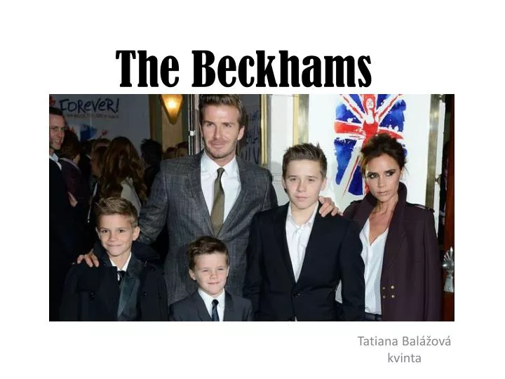 the beckhams