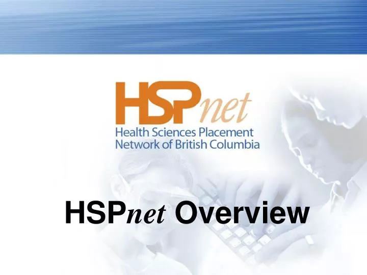 hsp net overview