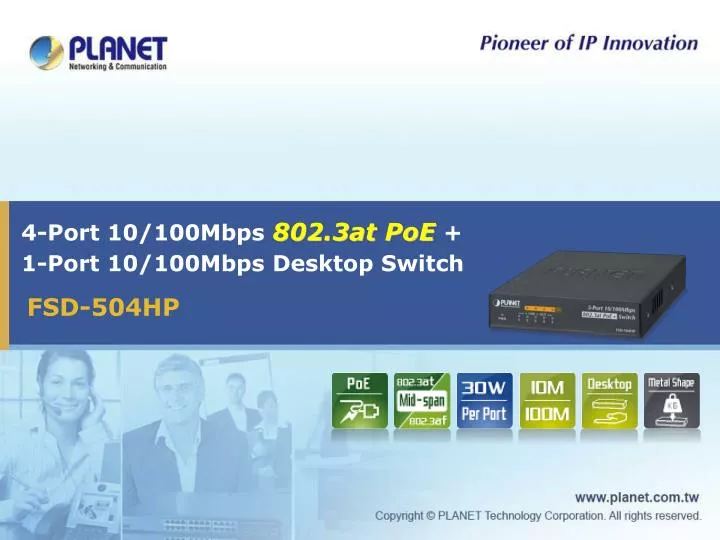 4 port 10 100mbps 802 3at poe 1 port 10 100mbps desktop switch