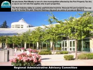 Regional Administrative Advisory Committee