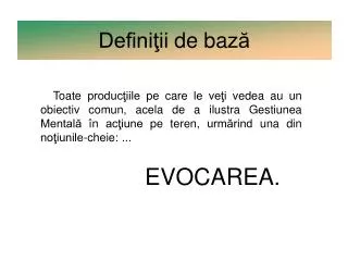 defini ii de ba z