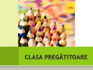 clasa preg titoare
