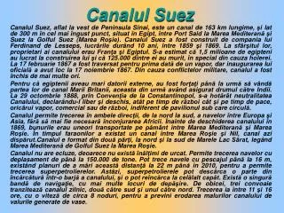 canalul suez