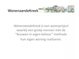 wonenaandekreek