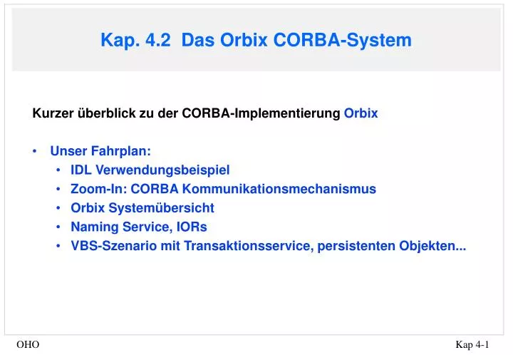 kap 4 2 das orbix corba system