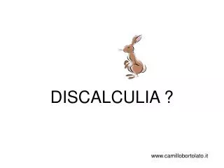 discalculia