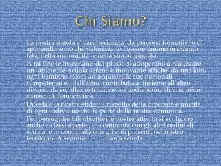 chi siamo