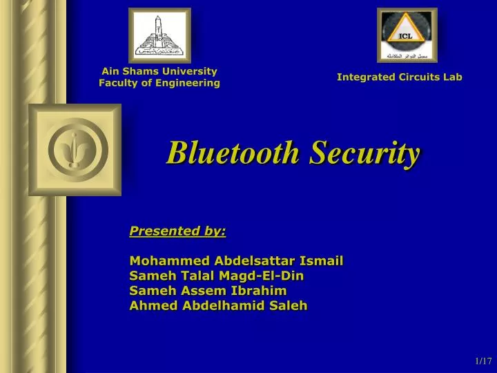 bluetooth security