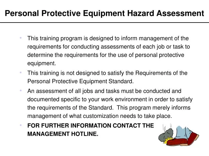 personal protective equipment hazard assessment