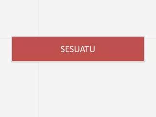 sesuatu